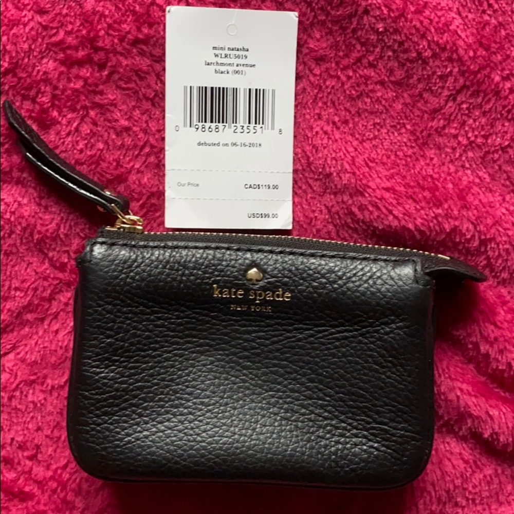 Kate spade black wallet